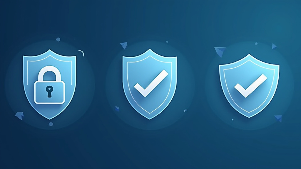 Icônes de sécurité : double authentification, chiffrement, verrouillage de compte Qonto