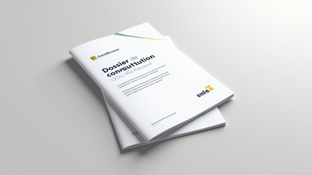 Dossier de constitution SARL avec pièces d