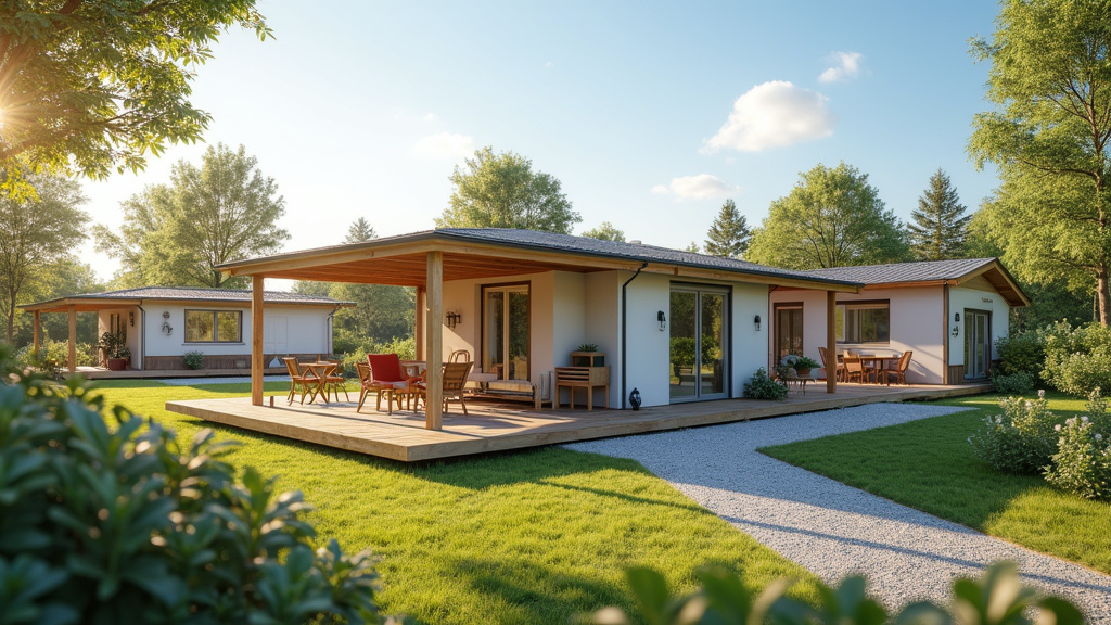 Travaux de rénovation sur un camping à l