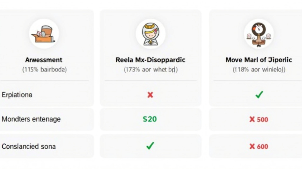 Comparaison visuelle des trois principaux fournisseurs de crédit express : Oney, Moneybounce et Younited Credit avec leurs délais et montants max