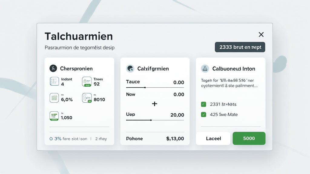 2333 Brut en Net : Calcul & Simulation 2025