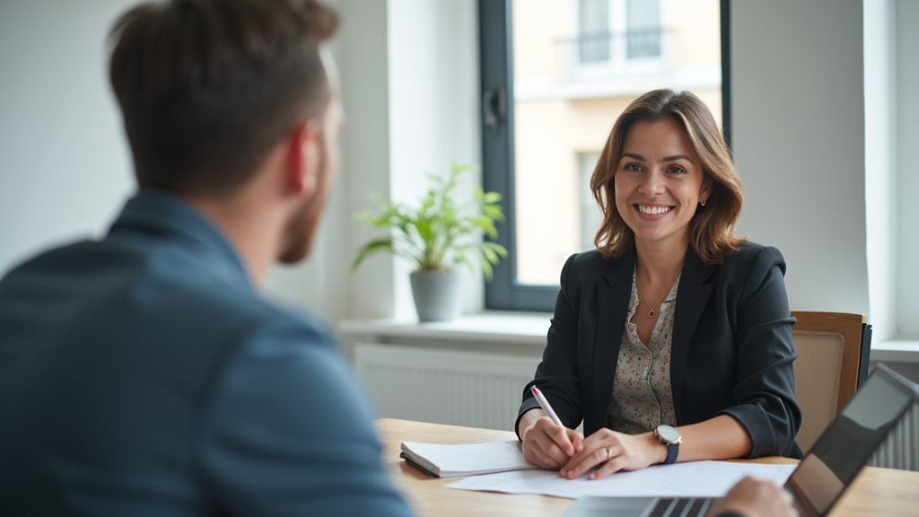 Conseiller BPCE IARD en réunion avec un client