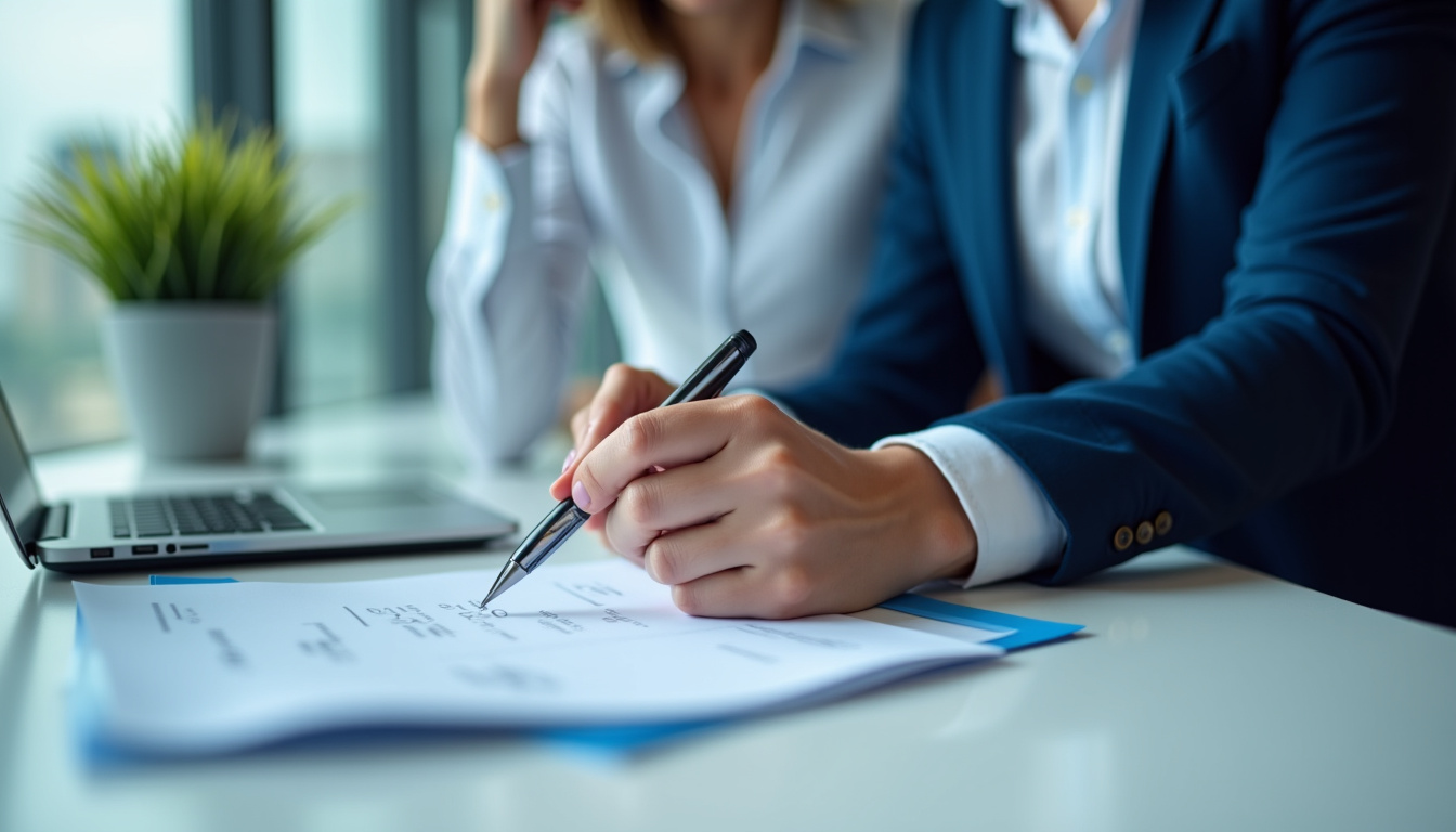 Employés de banque en formation continue sur les outils numériques et la cybersécurité