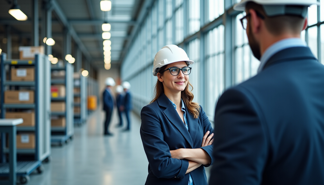 Agence SBE située sur un site industriel, illustrant la proximité avec les entreprises partenaires