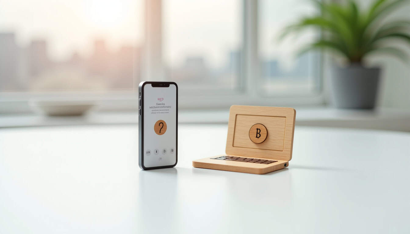 Interface utilisateur de SBE Connect sur smartphone et ordinateur