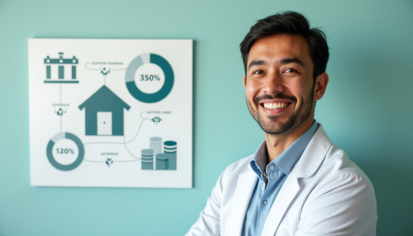 Simulation de crédit immobilier avec apport, salaire, durée et TAEG affichés