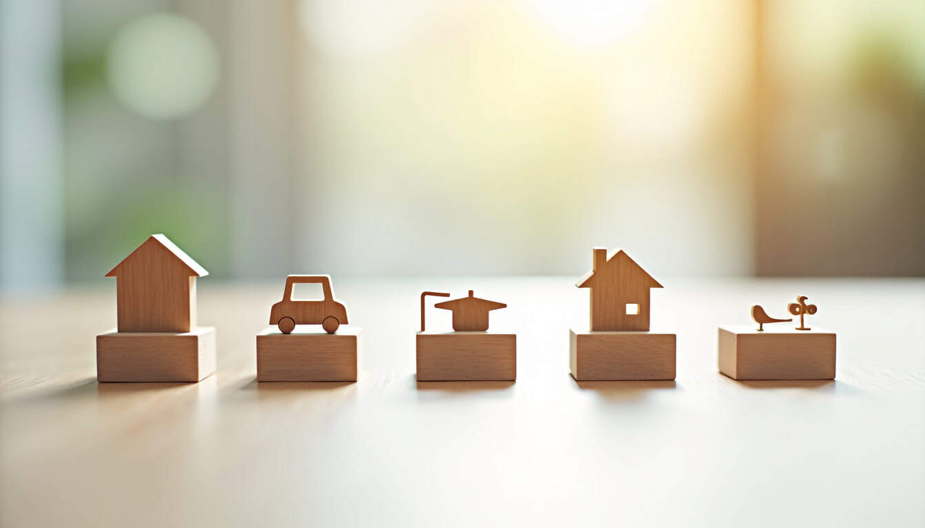 Tableau comparatif des types de crédits en 2026 affichant montants, durées, taux moyens et usages