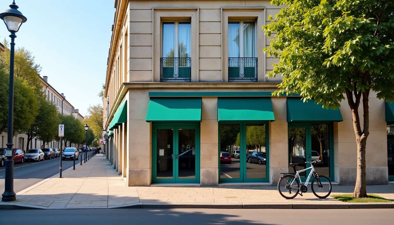 Vue extérieure de l