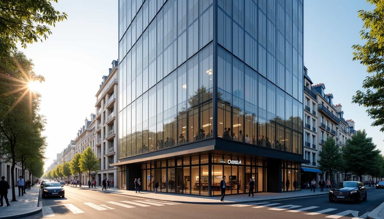Vue extérieure du siège social d’Olinda à Paris en 2026