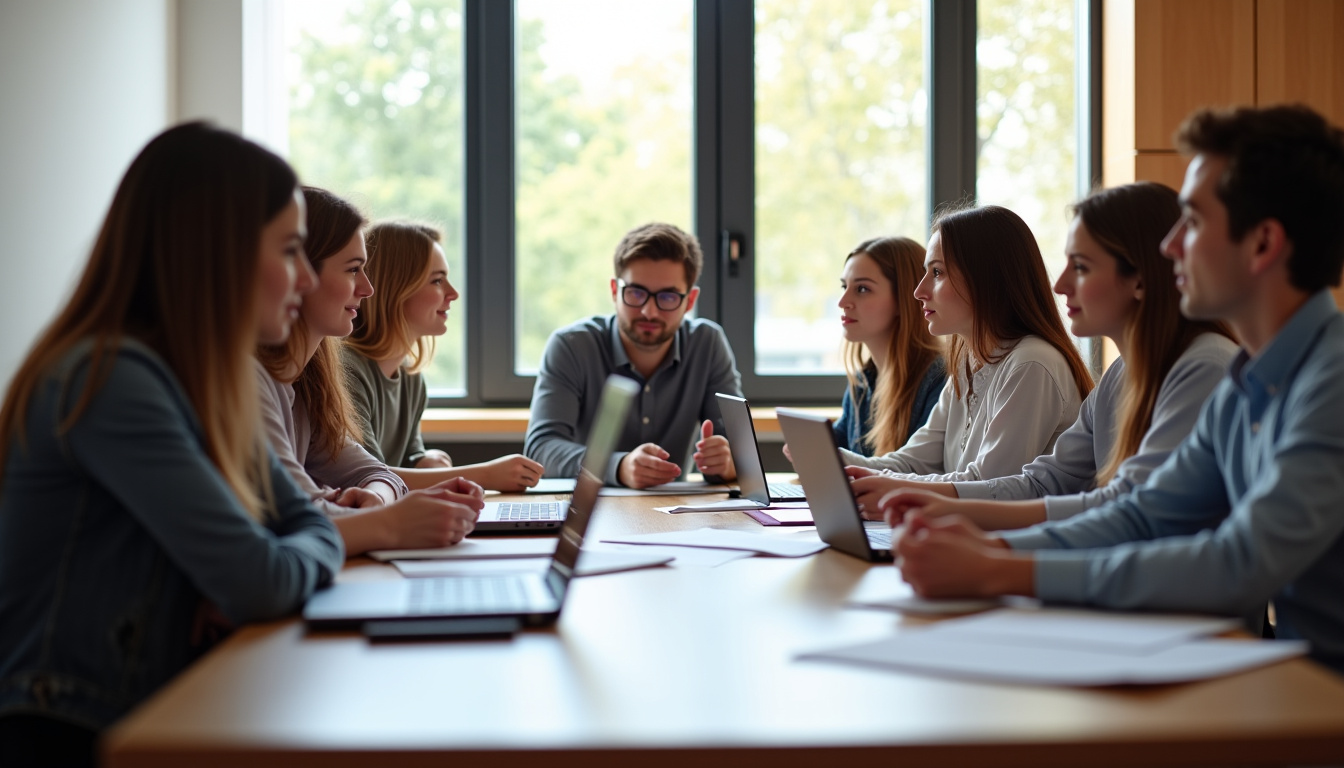 Réunion de coordinateurs académiques discutant de la mise en œuvre du système ECTS