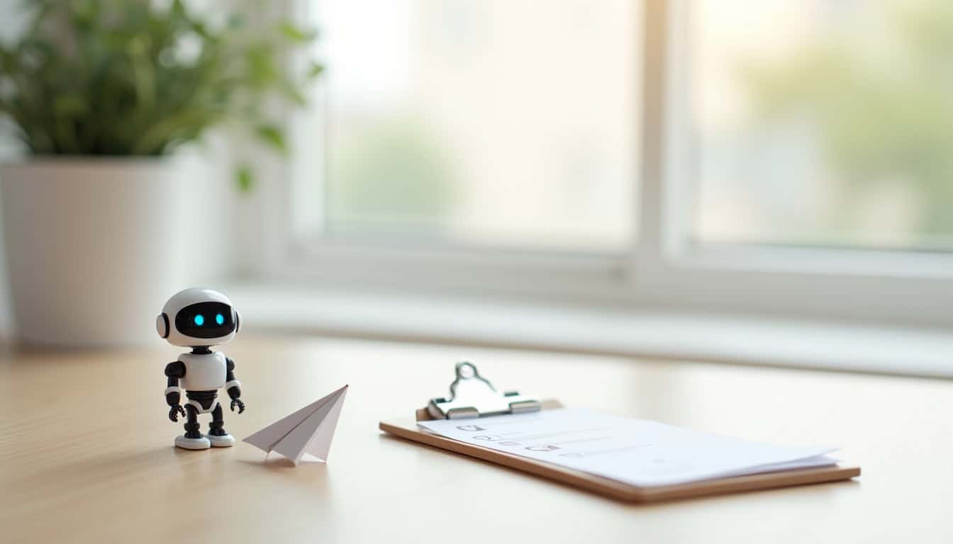 Interface montrant les options de contact : chatbot, messagerie, formulaire