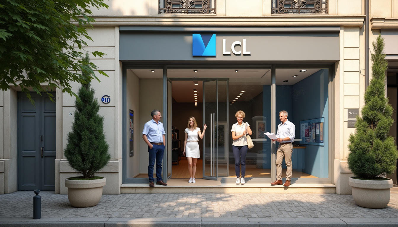Avis clients laissés en ligne concernant l'agence LCL de Chantilly