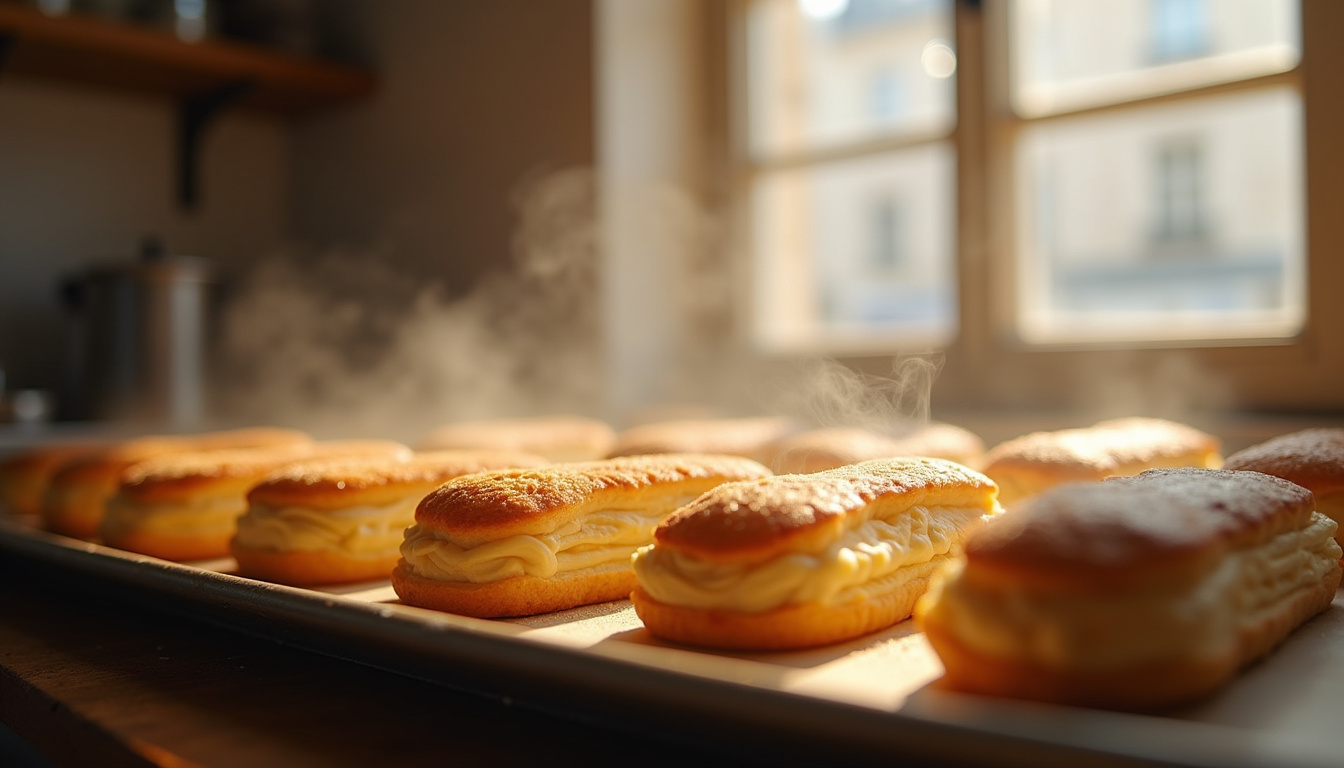 Reproduction d’une ancienne plaque de pâtisserie avec des financiers alignés comme des lingots