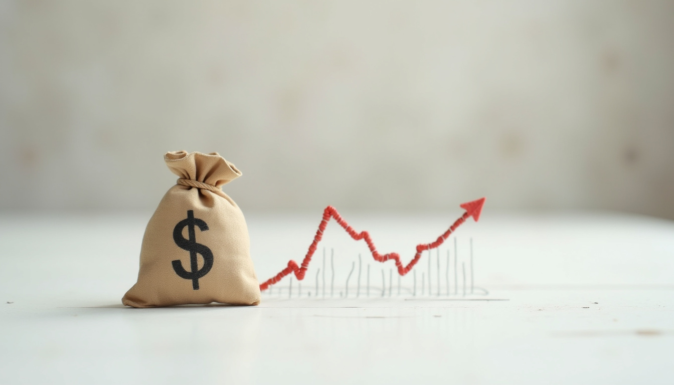 Graphique illustrant un rendement bas d'un fonds en euros face à l'inflation