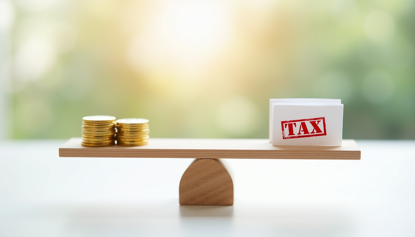 Infographie illustrant les nouvelles taxes sur les hauts revenus et les holdings patrimoniales en 2026