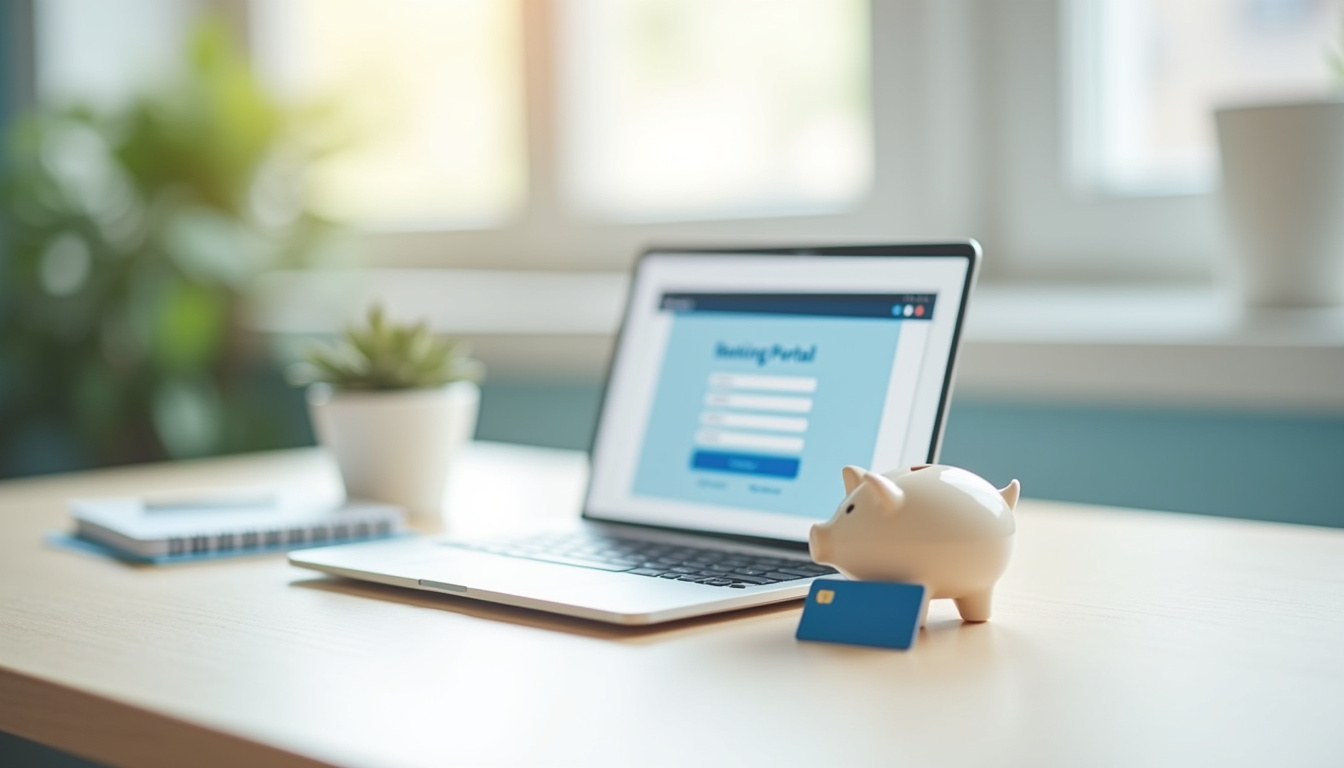 Interface de l'Espace Client Business de La Banque Postale sur un ordinateur